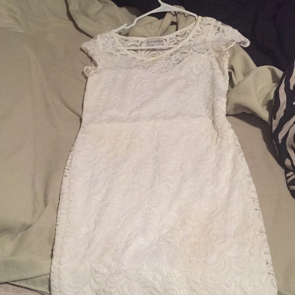 White dress
